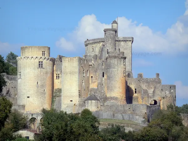 Castello di Bonaguil - Panoramica della fortezza (castello)