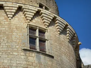 Castello di Bonaguil - Bifora della torre grande