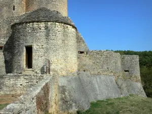 Castello di Bonaguil - Baffle della fortezza (castello)