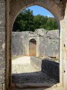 Castello di Bonaguil - Parte della fortezza (castello)