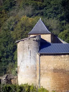 Castello di Cons-la-Grandville - Vecchie pietre del castello