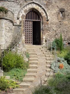 Castello di Coupiac - L'ingresso al castello