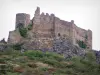 Castello di Couzan - Rovine (rimane) della fortezza medievale, a Sail-sous-Couzan