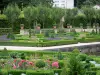 Castello di Grand Jardin - Il giardino rinascimentale letti sulla città di Joinville