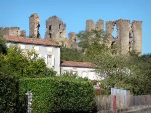 Castello di Lagarde - Resti (rovine) del castello