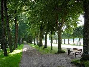 Castello di Lunéville - Passeggiata nel parco Bosquets