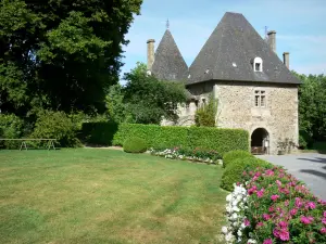 Castello di Pompadour - Giardini fioriti