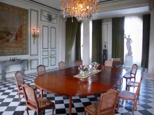Castello di Valençay - All'interno del castello: sala da pranzo