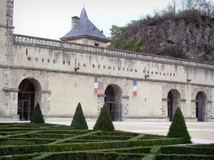 Castello di Vizille - Dipartimentale campo Vizille: Museo della Rivoluzione francese e giardini parterre