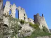 Castillo de Boulogne - Las ruinas del castillo medieval
