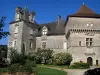 Castillo de Cénevières - Castillo en el valle del Lot en Quercy