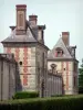 Castillo de Fleury-en-Bière - Entrada pabellón