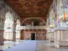 Castillo de Fontainebleau - En el interior del palacio de Fontainebleau: Pisos: Salón