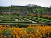 Castillo y jardines de Villandry - Las flores y verduras de la huerta