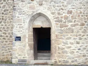 Castillo de Laroquebrou - La entrada del castillo