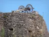 Castillo de Murol - Tanque de cañones de la fortaleza