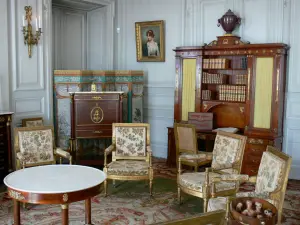 Castillo de Valençay - Dentro del castillo: un gran salón