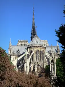 Catedral Notre-Dame de Paris - Mesita de noche de la catedral gótica