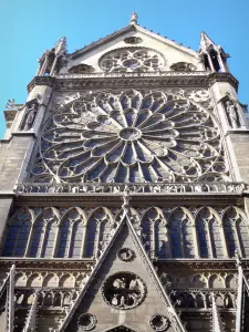 Catedral Notre-Dame de Paris - Fachada del transepto norte