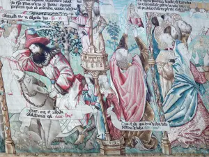 La Chaise-Dieu Abbey - Flemish tapestry