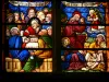 Châlons-en-Champagne - Innere der Kathedrale Saint-Etienne: bunte Kirchenfenster