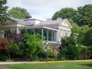 Champs-Élysées - Jardins des Champs-Élysées avec le pavillon Gabriel