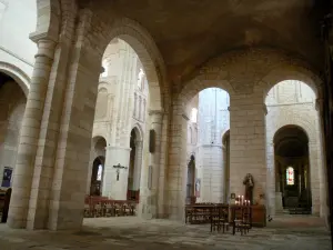 La Charité-sur-Loire - Dentro de la Iglesia Prioral de Nuestra Señora