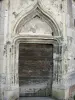 La Charité-sur-Loire - Door of the tower of the prior's lodge