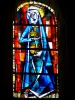 Charité-sur-Loire - Notre-Dame修道院教堂内部：彩色玻璃