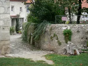 Charroux - Maisons du village