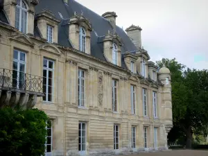 Château d'Anet - Façade du château (aile gauche)