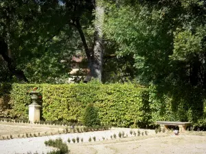 Château de Cas - Jardin du château