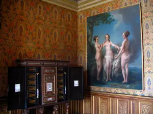 Château de Chenonceau - Inside of the castle: bedroom of François I