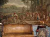 Château de Cheverny - Inside of the Château: Tapestry salon