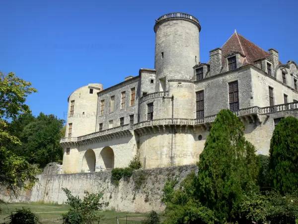 Château de Duras - Façade du château