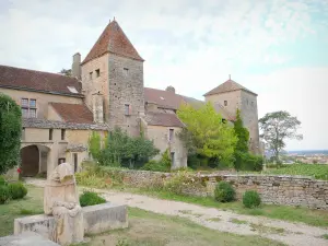 Château de Gevrey-Chambertin - Château fort médiéval