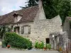 Château-Guillaume - Steinhaus; in der Gemeinde Lignac, im kleinen Allemette-Tal, im Regionalen Naturpark Brenne