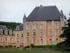Château de Touffou - Donjon et logis, à Bonnes (dans la vallée de la Vienne)