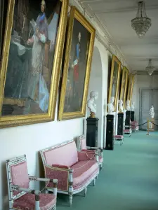 Château de Valençay - Intérieur du château : galerie Talleyrand-Périgord