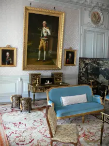Château de Valençay - Château interior: Blue Salon