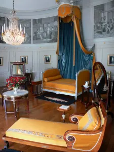 Château de Valençay - Intérieur du château : chambre du roi d'Espagne