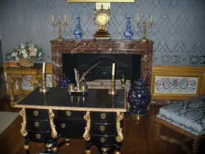 Château de Vaux-le-Vicomte - Intérieur du château : cabinet de Madame Fouquet