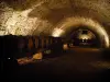 Château de Vaux-le-Vicomte - Intérieur du château : caves