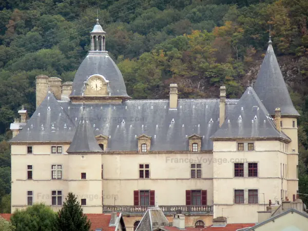 Château de Vizille - Vizille domain: front of the château