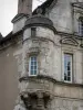 Châteaudun - Rincón de la torreta de una casa de estilo renacentista