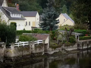 Châteaudun - Huizen en tuinen langs de rivier de Loire (Loir Valley)