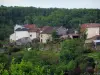 Châteauponsac - Huizen, tuinen en bomen, in Basse-Marche (Gartempe vallei)