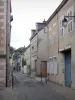 Châteauroux - Straat en gevels van de oude stad