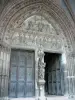 Chaumont - Saint-Jean portal (south gate) of the Saint-Jean-Baptiste basilica