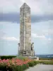 Chemin des Dames - Basken-Denkmal; auf der Gemeinde Craonnelle